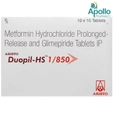 Duopil HS 1 mg/850 mg Tablet 10's
