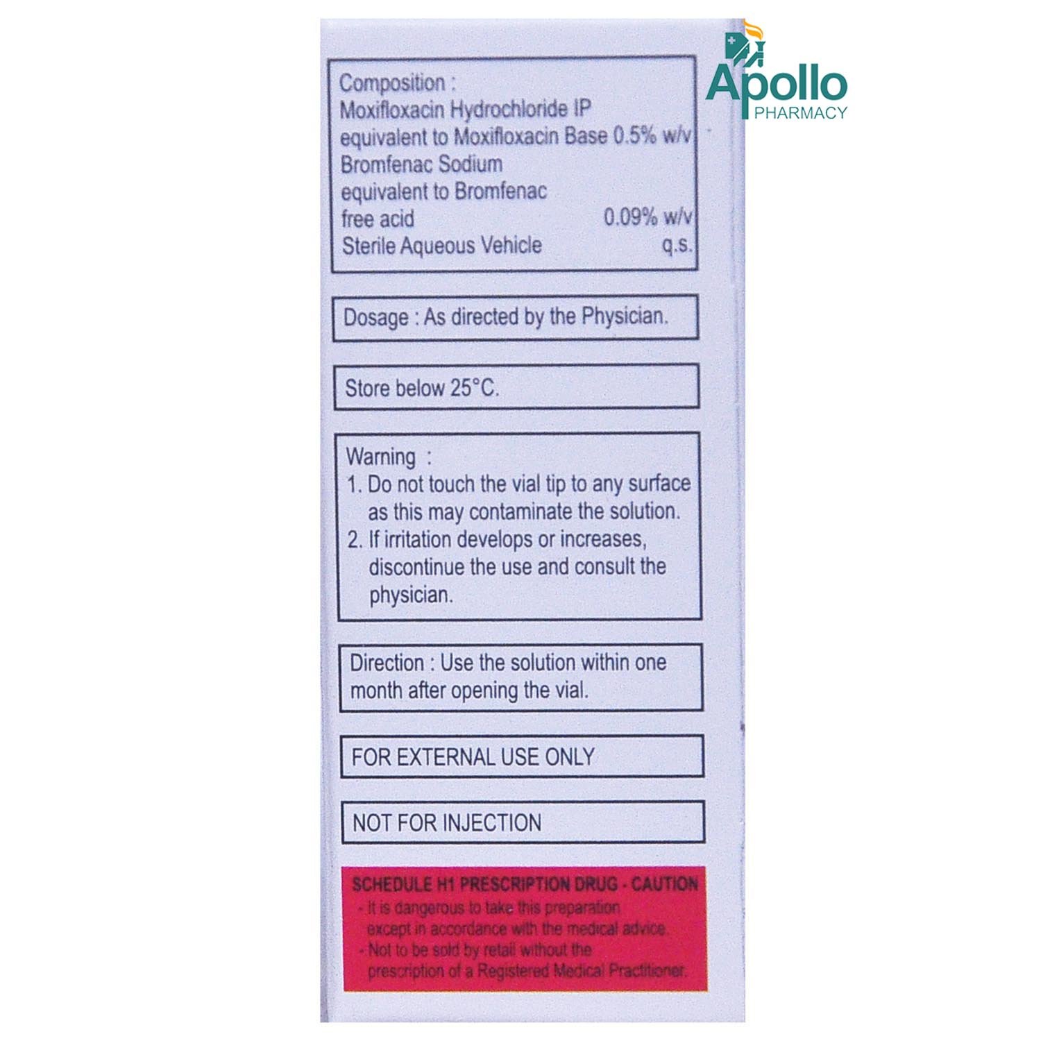 Duobrom Eye Drops 5 ml, Pack of 1 DROPS Duobrom Eye Drops 5 ml, Pack of 1 DROPS