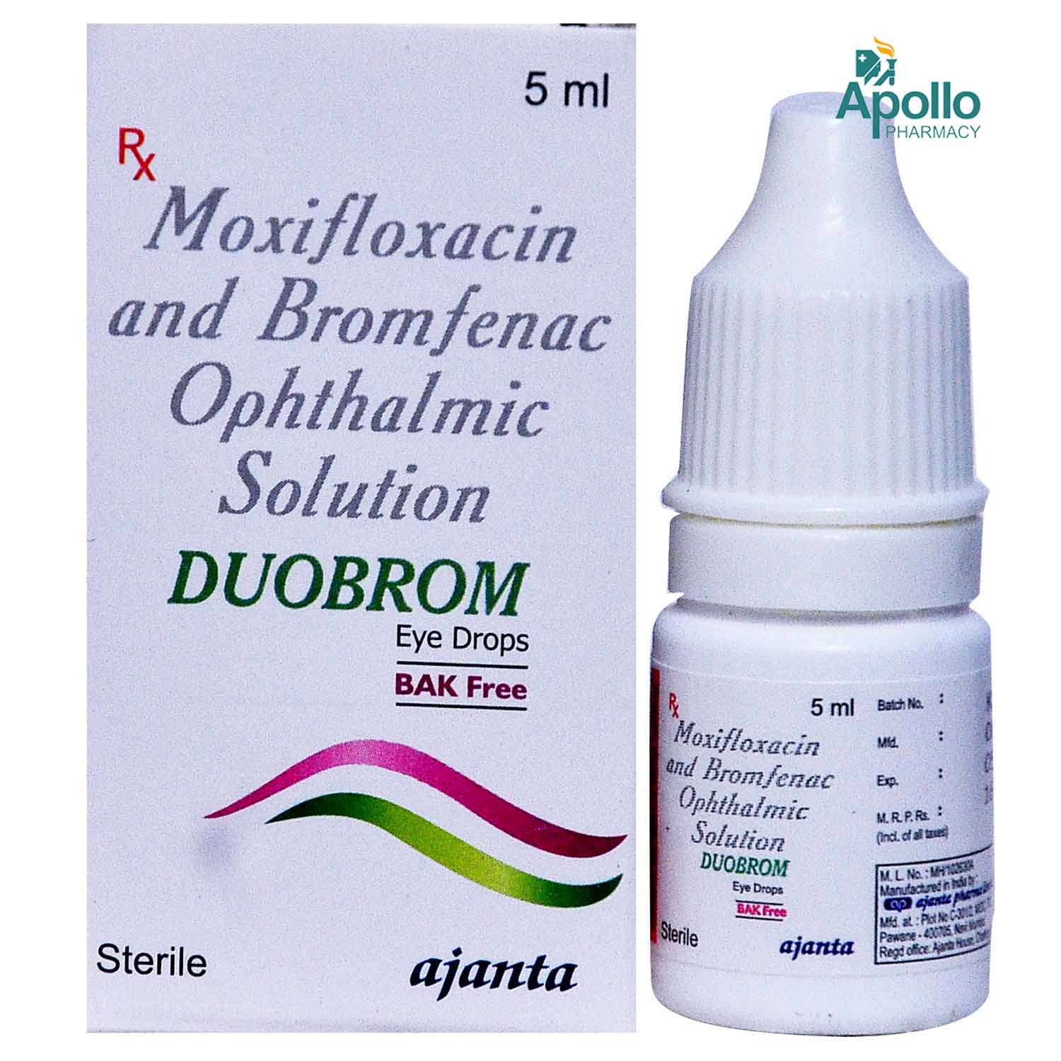Duobrom Eye Drops 5 ml, Pack of 1 DROPS Duobrom Eye Drops 5 ml, Pack of 1 DROPS
