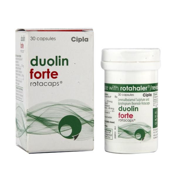 Buy Duolin Forte Rotacaps 30's Online