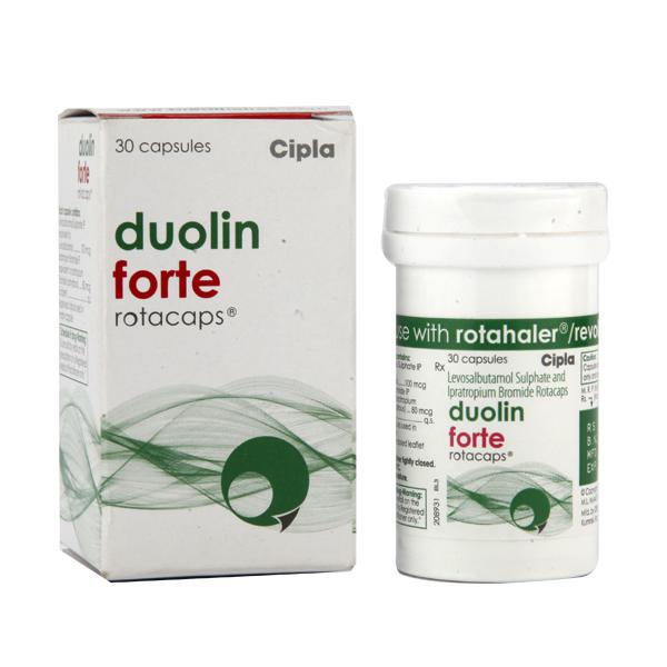 Duolin Forte Rotacaps 30's, Pack of 1 CAPSULE Duolin Forte Rotacaps 30's, Pack of 1 CAPSULE