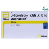 Duphaston 10 mg Tablet 10's, Pack of 10 TABLETS