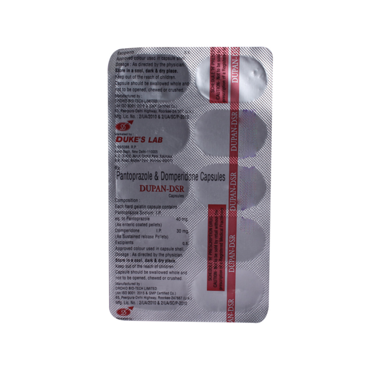 Dupan-DSR Capsule 10's, Pack of 10 Dupan-DSR Capsule 10's, Pack of 10