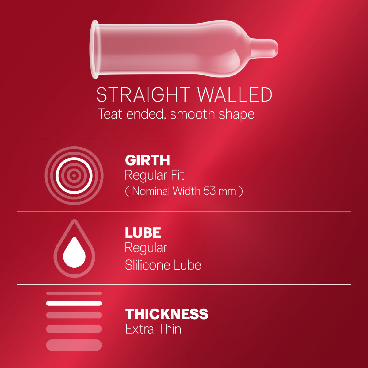 Durex Extra Thin Condoms, 10 Count, Pack of 1 Durex Extra Thin Condoms, 10 Count, Pack of 1