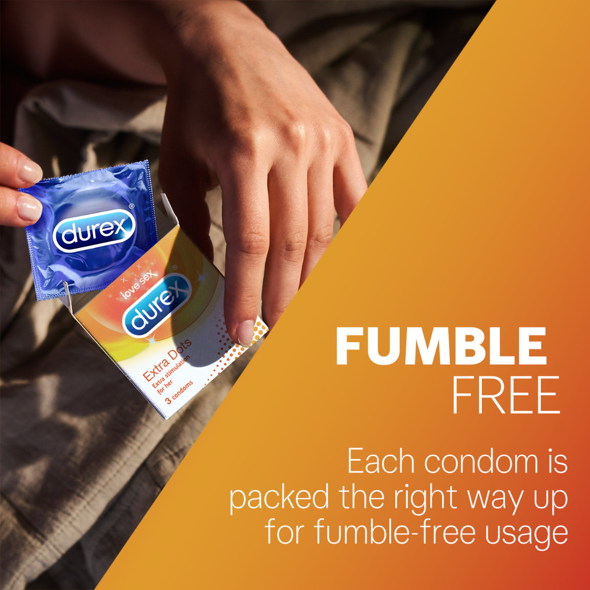 Durex Extra Dots Condoms, 10 Count, Pack of 1 Durex Extra Dots Condoms, 10 Count, Pack of 1