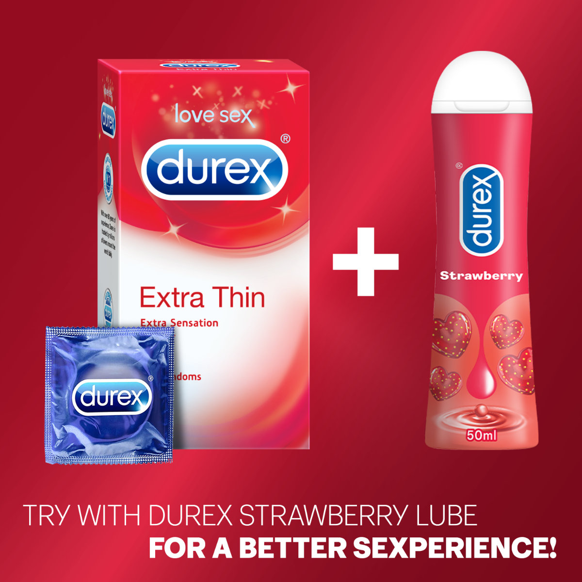 Durex Extra Thin Condoms, 3 Count, Pack of 1 Durex Extra Thin Condoms, 3 Count, Pack of 1