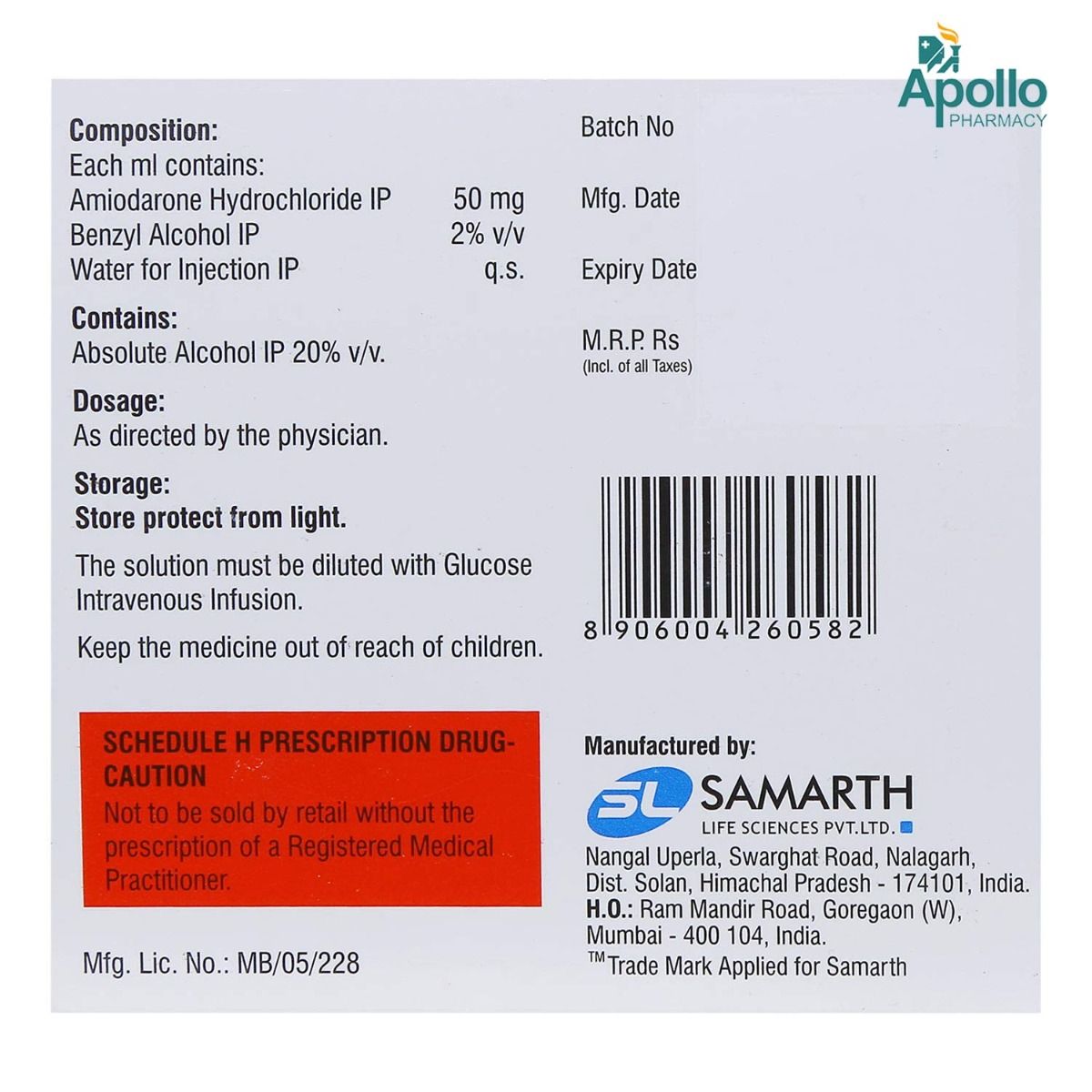 Duron Injection 3 ml | Uses, Side Effects, Price | Apollo Pharmacy