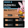 Duracell Ultra Alkaline AAA Batteries, 6 Count