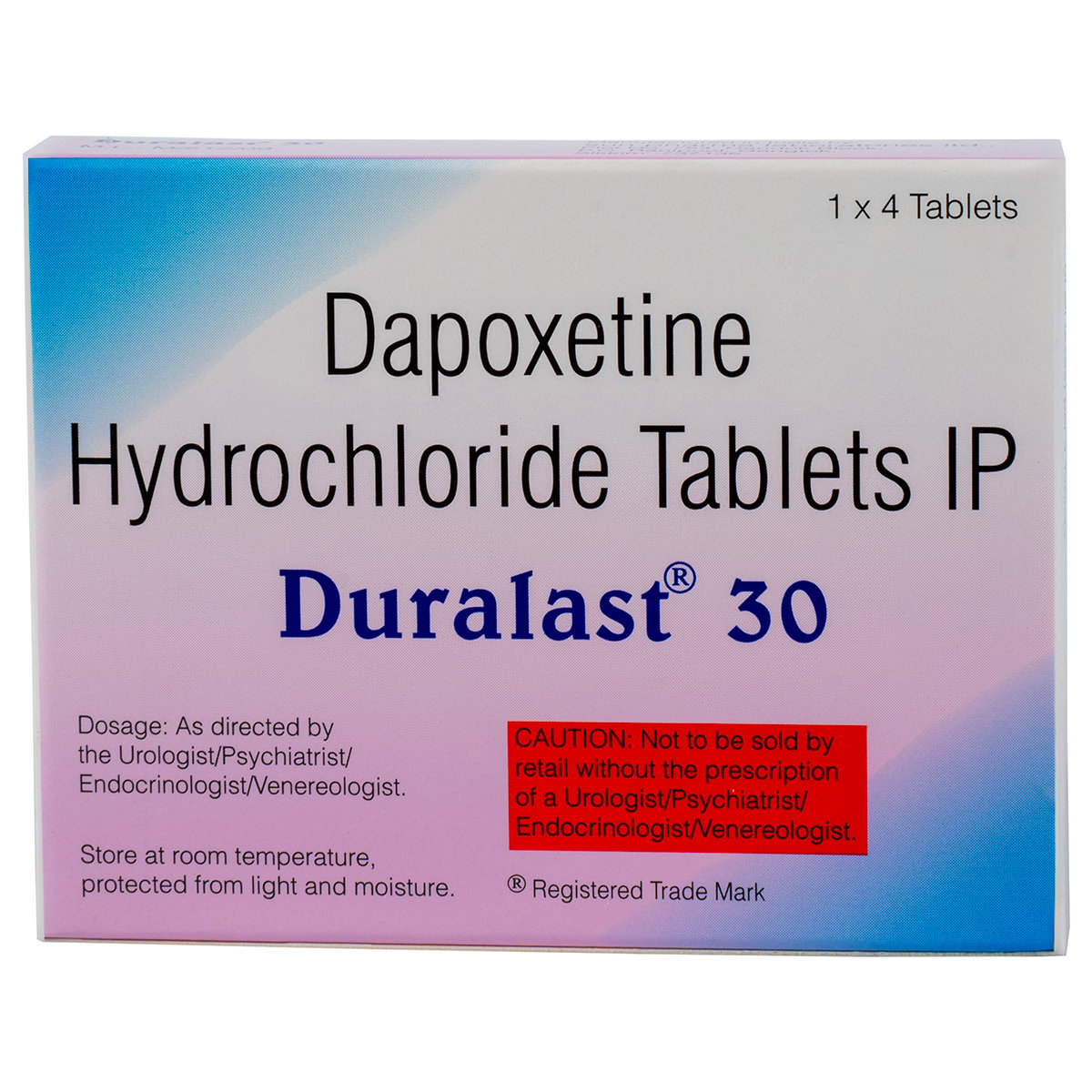 Duralast 30 Tablet 4's, Pack of 4 TABLETS Duralast 30 Tablet 4's, Pack of 4 TABLETS