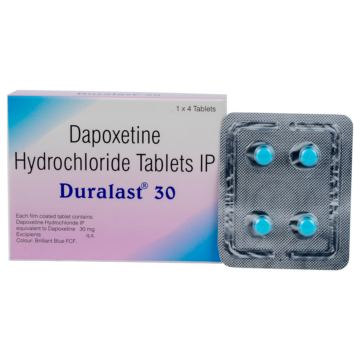 Duralast 30 Tablet 4's, Pack of 4 TABLETS Duralast 30 Tablet 4's, Pack of 4 TABLETS