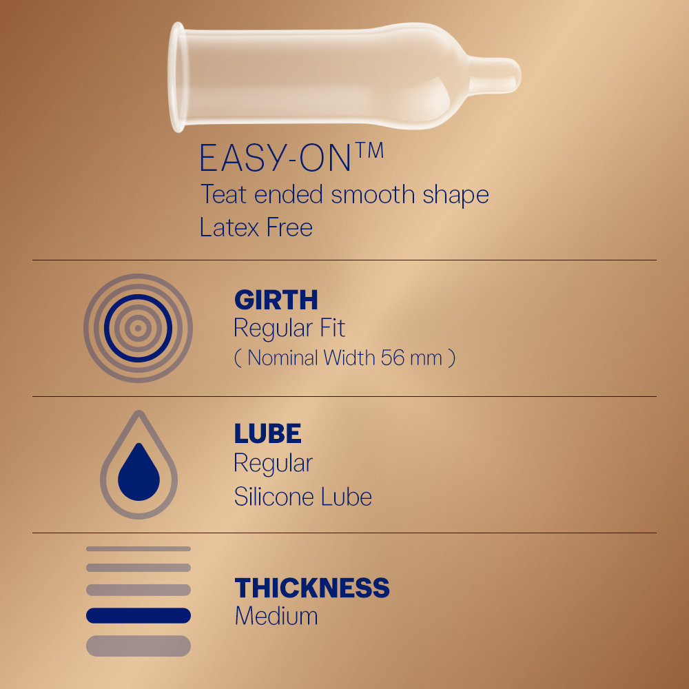 Durex Real Feel Condoms, 3 Count, Pack of 1 Durex Real Feel Condoms, 3 Count, Pack of 1