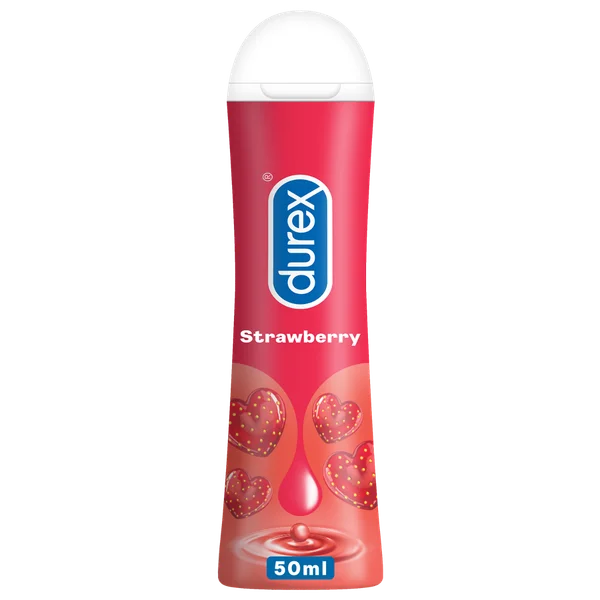 Durex Play Strawberry Lubricant Gel, 50 ml, Pack of 1