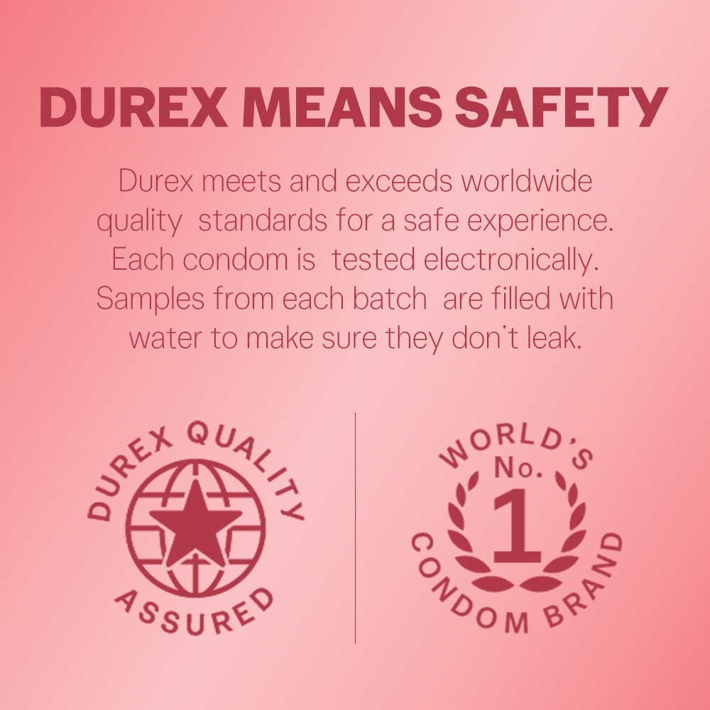 Durex Wild Strawberry Flavour Condoms, 12 Count, Pack of 1 Durex Wild Strawberry Flavour Condoms, 12 Count, Pack of 1