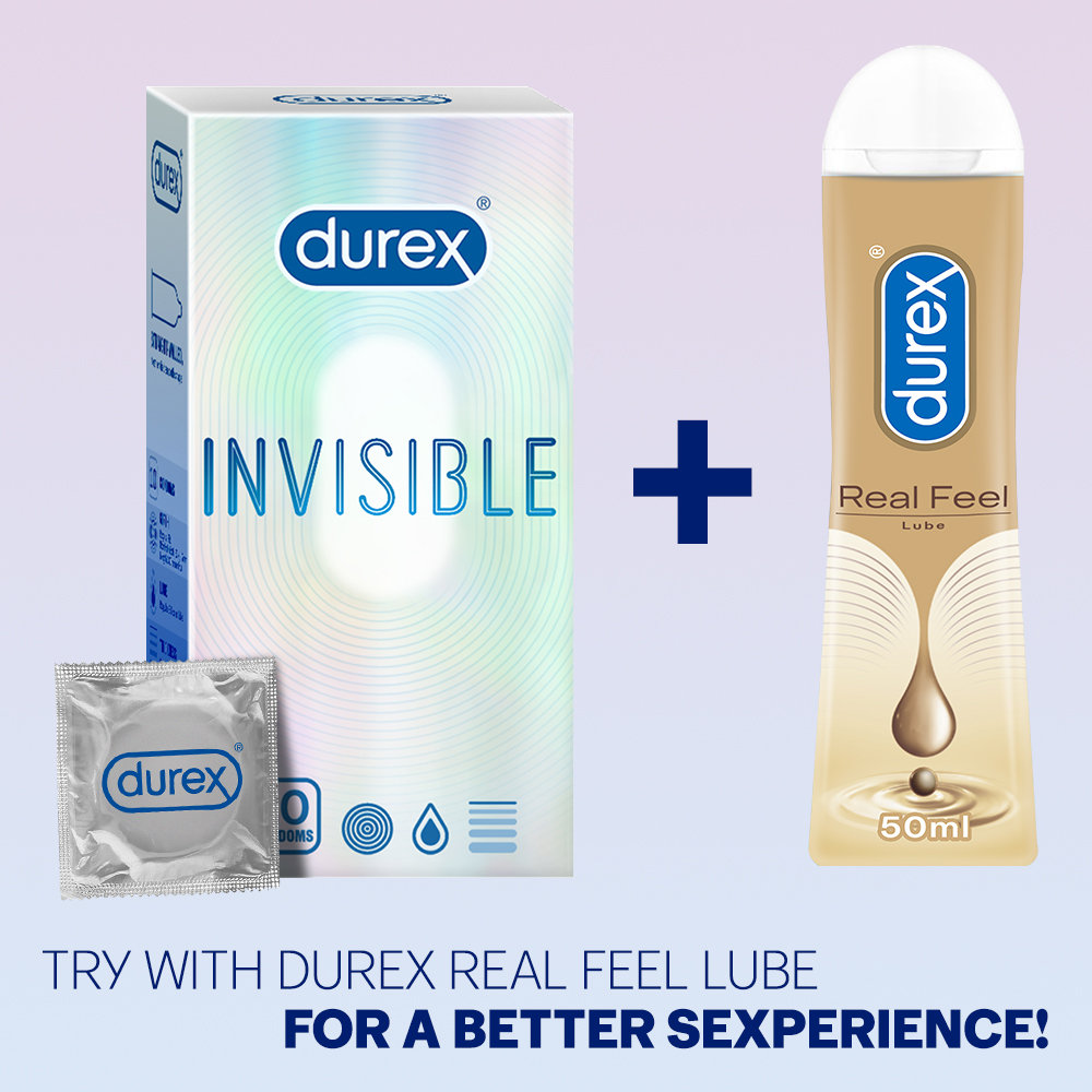 Durex Invisible Super Ultra Thin Condoms, 3 Count, Pack of 1 Durex Invisible Super Ultra Thin Condoms, 3 Count, Pack of 1