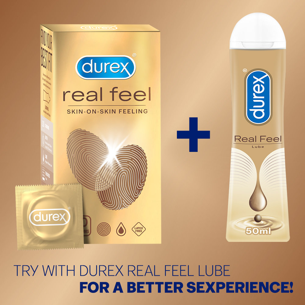 Durex Real Feel Condoms, 10 Count, Pack of 1 Durex Real Feel Condoms, 10 Count, Pack of 1