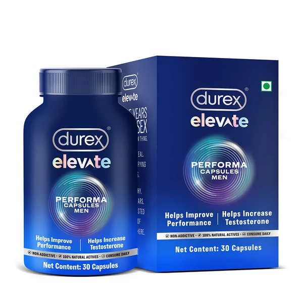 Durex Elevate Performa for Men, 30 Capsules