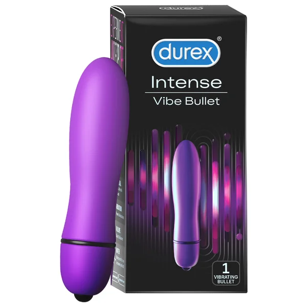 Durex Intense Vibe Bullet Personal Massager, 1 count