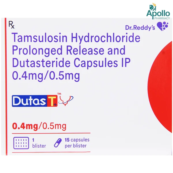 Dutas T Plus Capsule 15's, Pack of 15