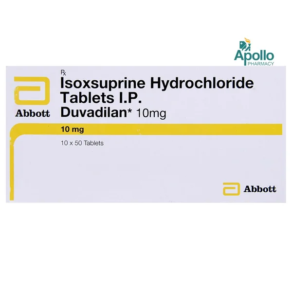 Duvadilan 10 mg Tablet 50's, Pack of 50 TABLETS