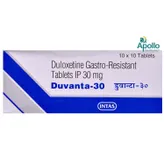 Duvanta-30 Tablet 10's, Pack of 10 TABLETS