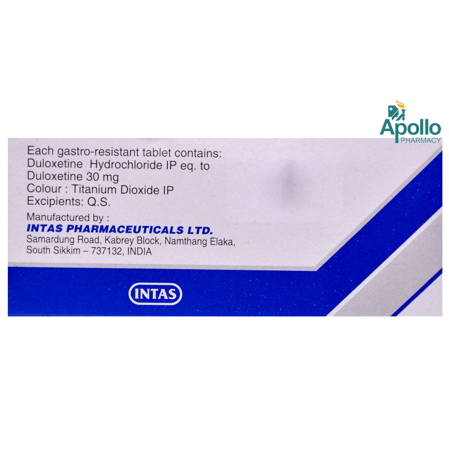 Duvanta-30 Tablet 10's, Pack of 10 TABLETS Duvanta-30 Tablet 10's, Pack of 10 TABLETS
