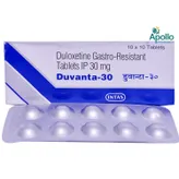 Duvanta-30 Tablet 10's, Pack of 10 TABLETS