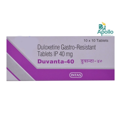 Duvanta 40 Tablet 10's, Pack of 10 TABLETS