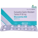 Duvanta 60 Tablet 10's, Pack of 10 TABLETS