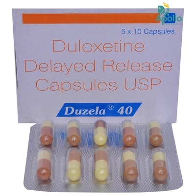 Duzela 40 Capsule 10's, Pack of 10 CAPSULES