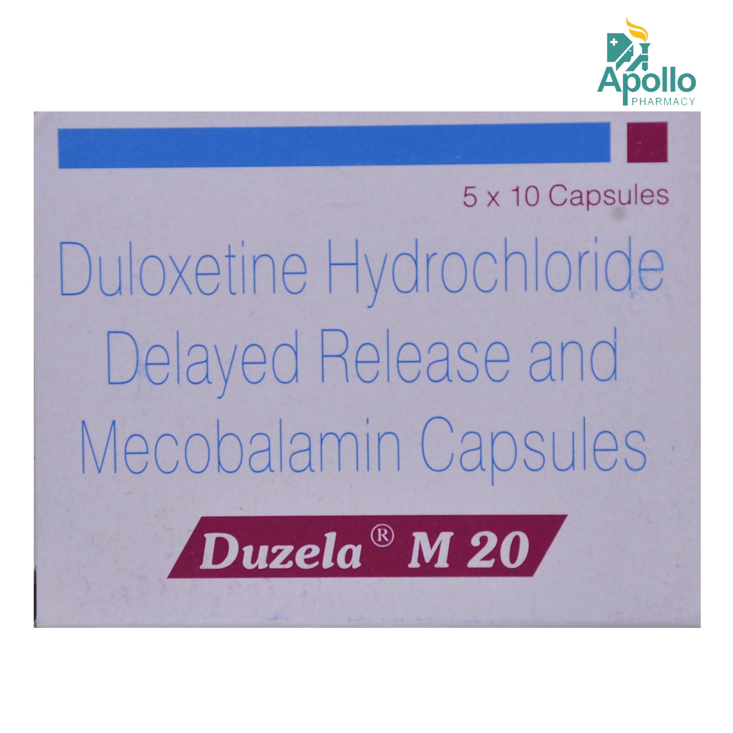 Buy Duzela M 20 Capsule 10's Online