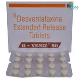 D-Veniz 50 Tablet 10's, Pack of 10 TABLETS