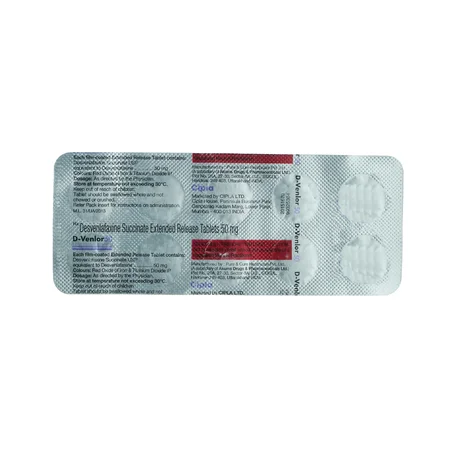 D-Venlor 50 Tablet 10's