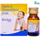 Dvion Oral Drops 15 ml, Pack of 1 EYE DROPS