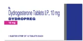 Dydropreg 10 mg Tablet 10's, Pack of 10 TABLETS
