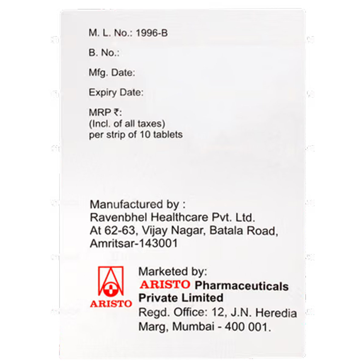 Dydrojoy Tablet 10's, Pack of 10 TabletS Dydrojoy Tablet 10's, Pack of 10 TabletS