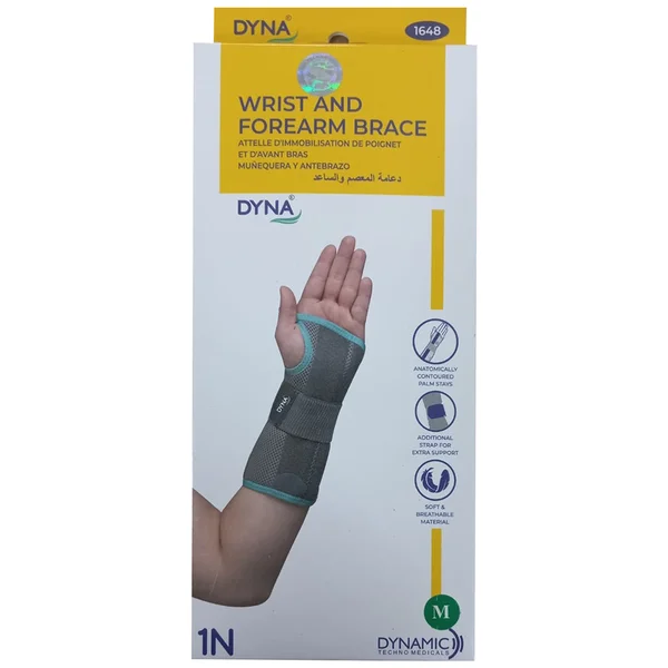 Dynamic Wrist And Forearm Brace Right Medium, 1 Count