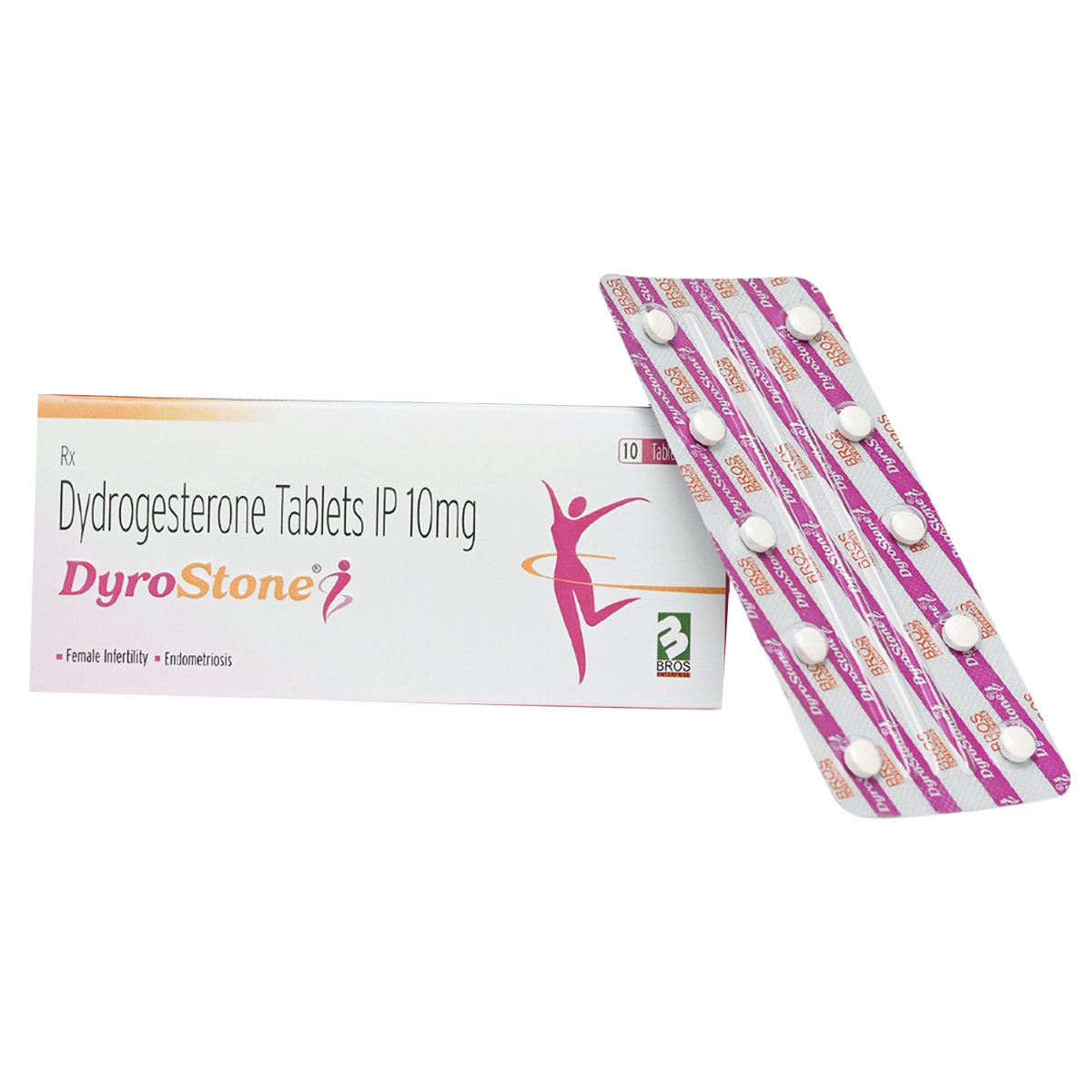 Dyrostone 10 mg Tablet 10's, Pack of 10 Dyrostone 10 mg Tablet 10's, Pack of 10