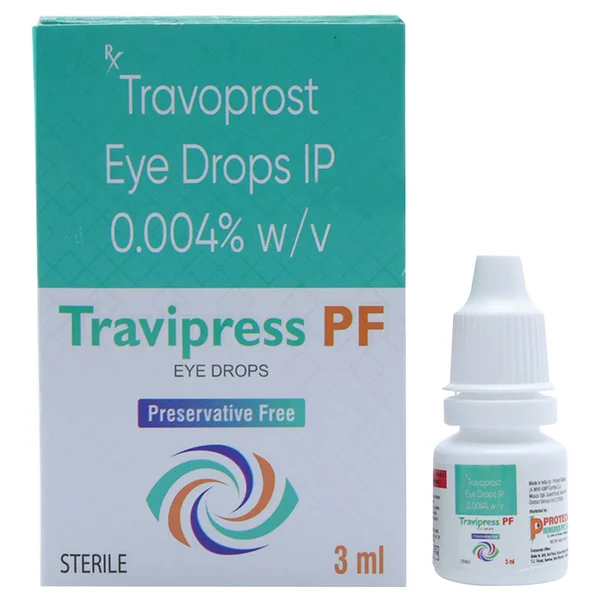 Travipress PF Eye Drops 3 ml