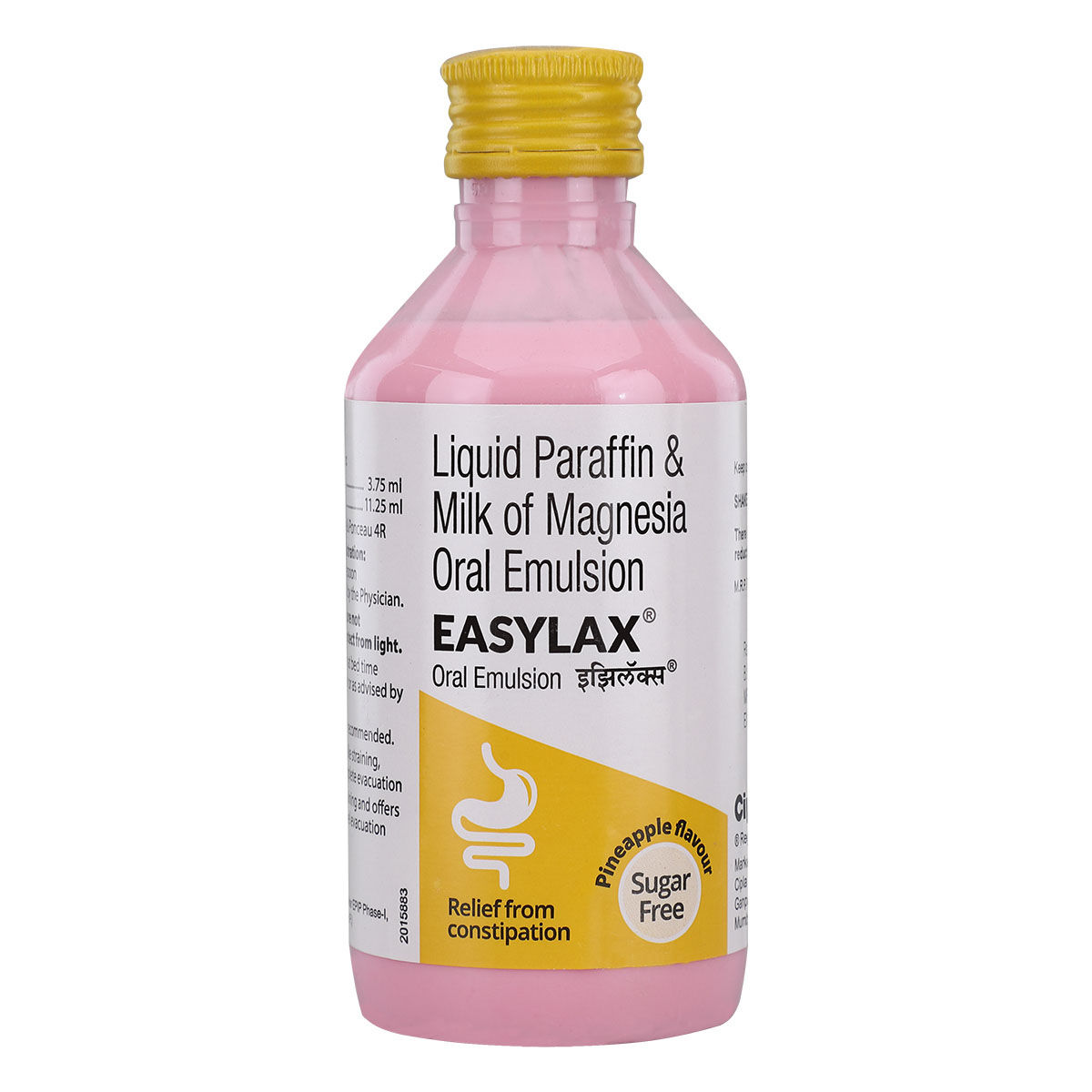 Buy Easylax Sugar Free Pineapple Flavour Oral Emulsion 170 ml Online