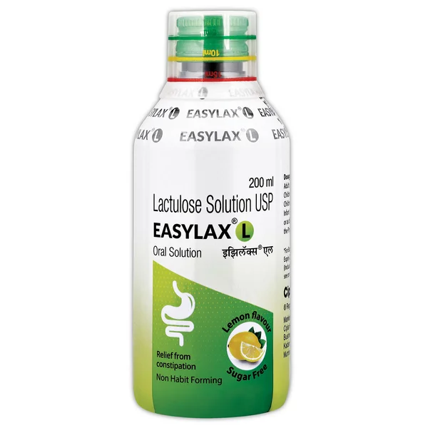 Easylax L Lemon Flavour Solution 200 ml