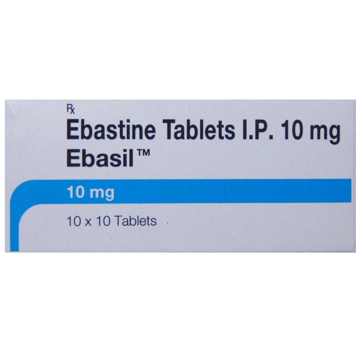 Ebasil Tablet 10's, Pack of 10 TabletS Ebasil Tablet 10's, Pack of 10 TabletS