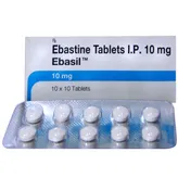 Ebasil Tablet 10's, Pack of 10 TabletS