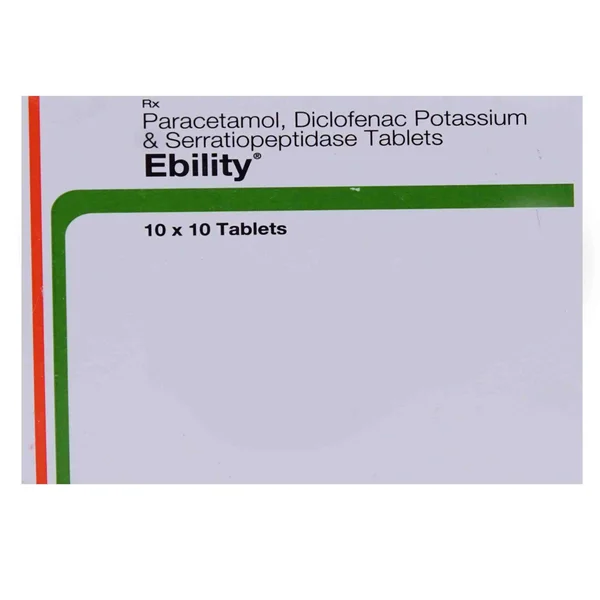 Ebility Tablet 10's, Pack of 10 TABLETS