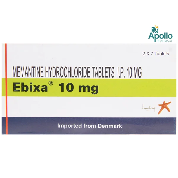 Ebixa 10mg Tablet 7's, Pack of 7 TABLETS