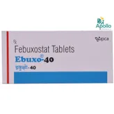 Ebuxo 40 Tablet 10's, Pack of 10 TABLETS