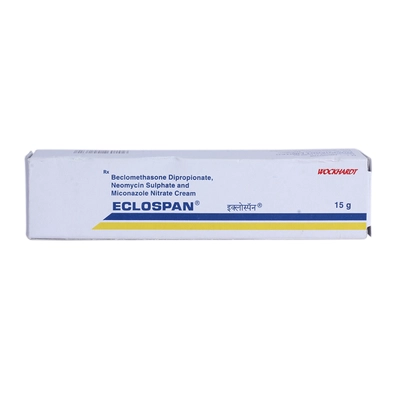 Eclospan Cream 15 gm, Pack of 1 Cream