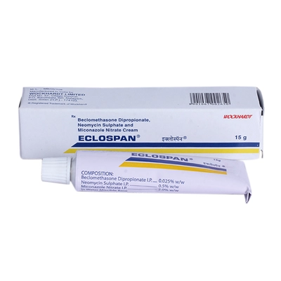 Eclospan Cream 15 gm, Pack of 1 Cream