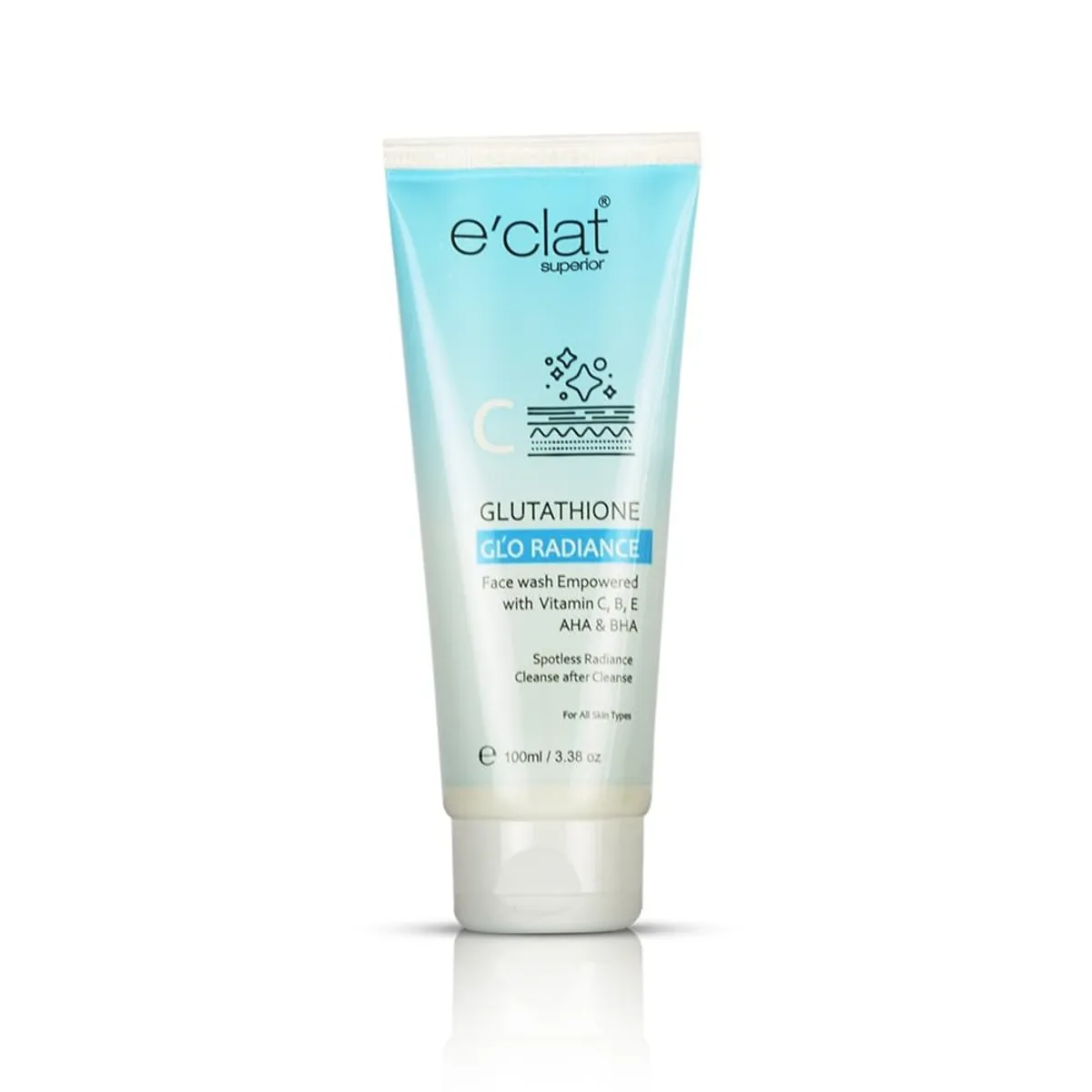 best form of glutathione for absorption Buy e'clat Superior Glutathione Glo Radiance Face Wash with AHA, Vitamin C  & Niacinamide, 100 ml | 19 Minutes Delivery