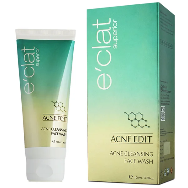 e'clat Superior Acne Edit Acne Cleansing Face Wash, 100 ml