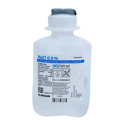 Ecoflac Plus NS 0.9% Infusion 100 ml, Pack of 1 INFUSION